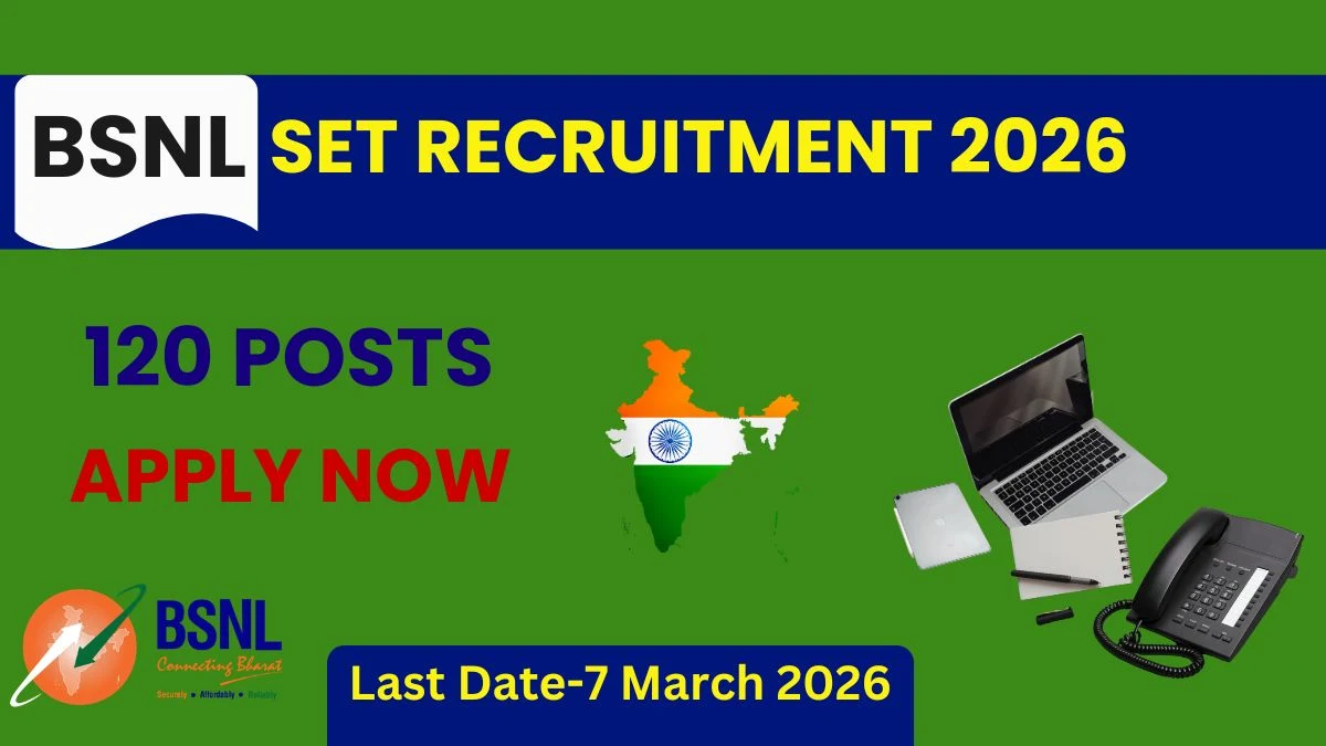 BSNL SET Recruitment 2026