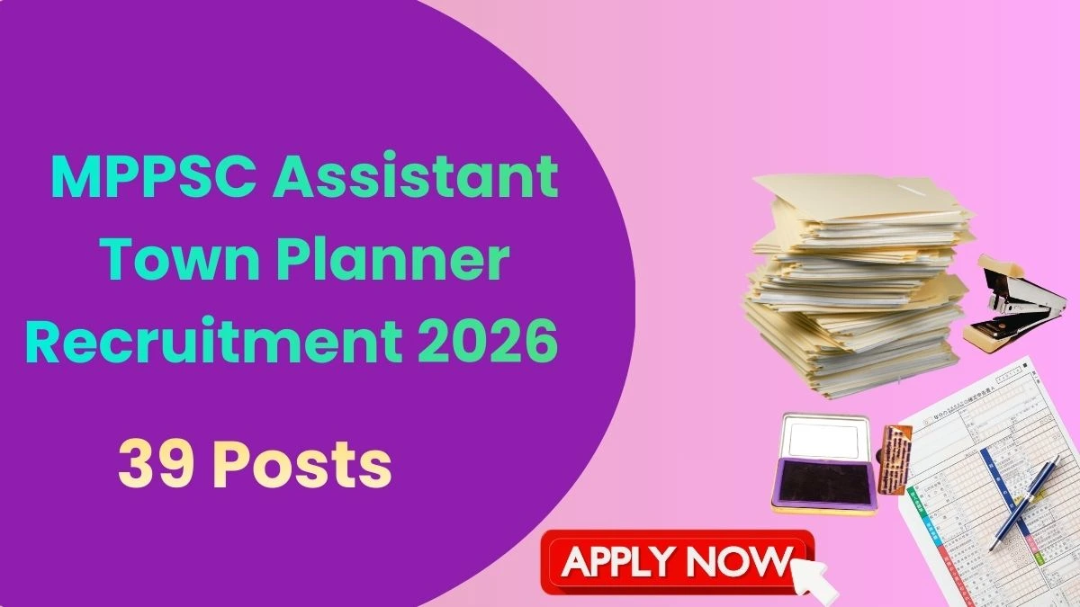 MPPSC Assistant Town Planner Recruitment 2026