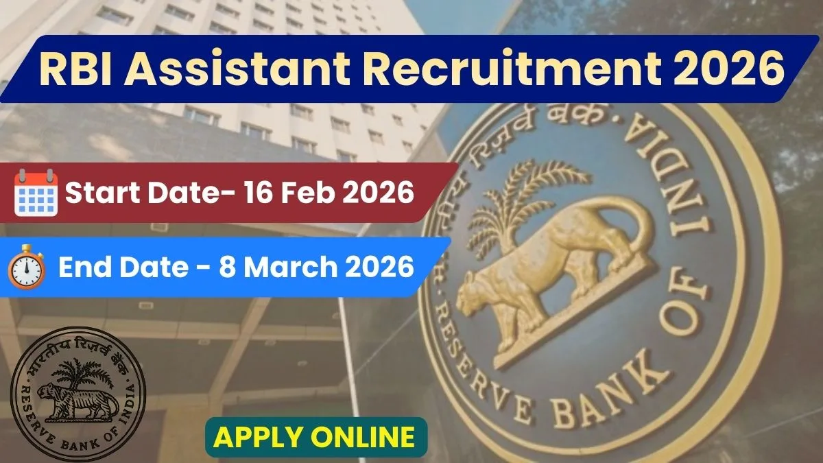 RBI Assistant Recruitment 2026