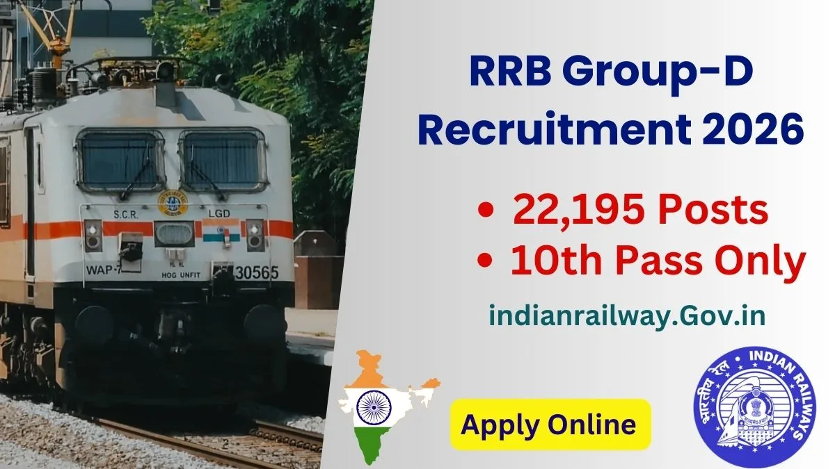 RRB Group-D Recruitment 2026