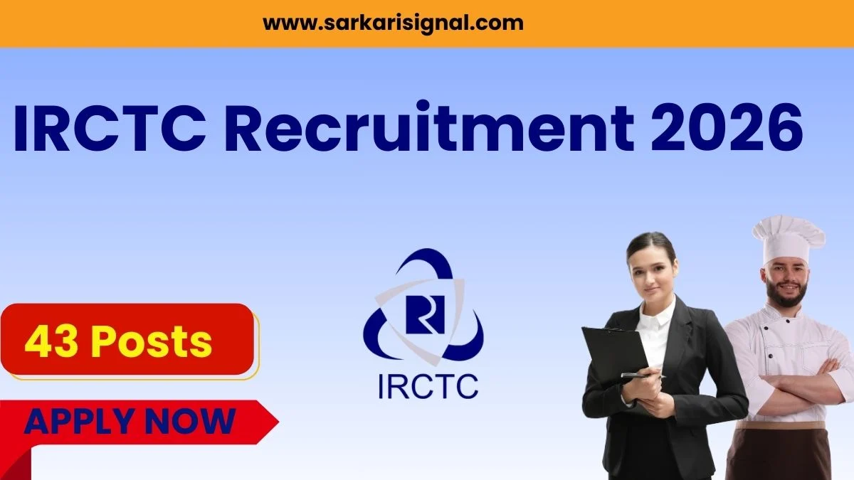 IRCTC Recruitment 2026