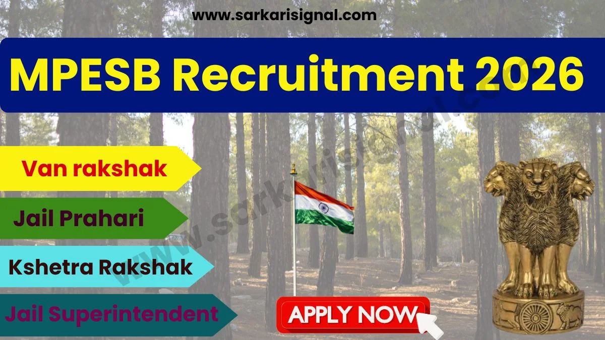 MPESB Recruitment 2026