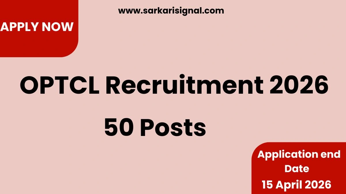 OPTCL Recruitment 2026