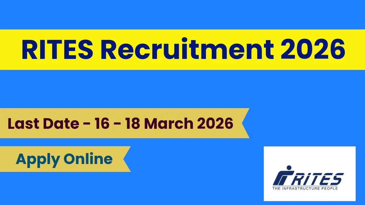RITES Recruitment 2026