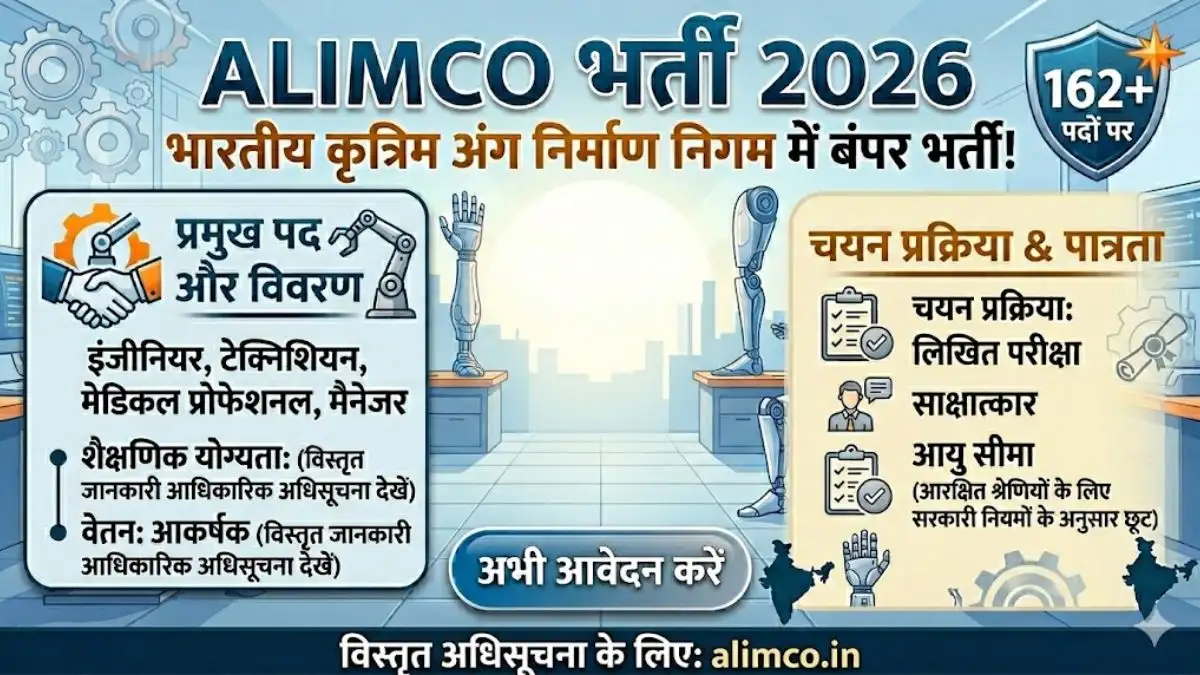 ALIMCO Recruitment 2026