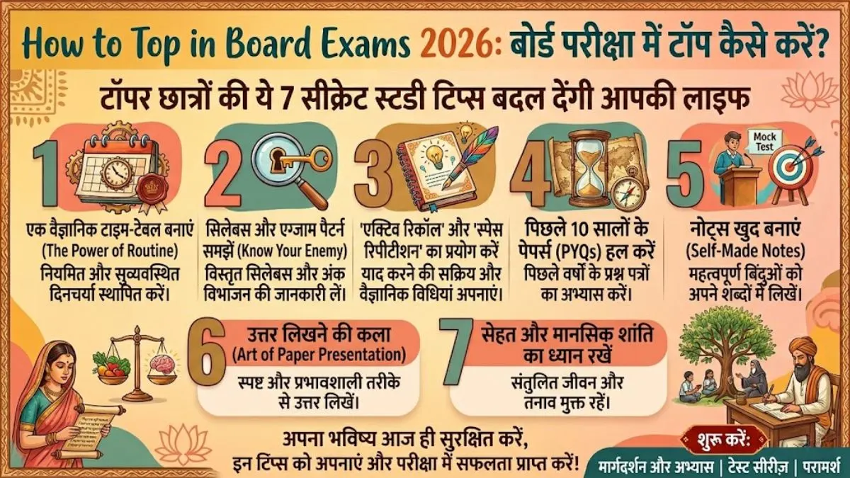 How to Top in Board Exams 2026