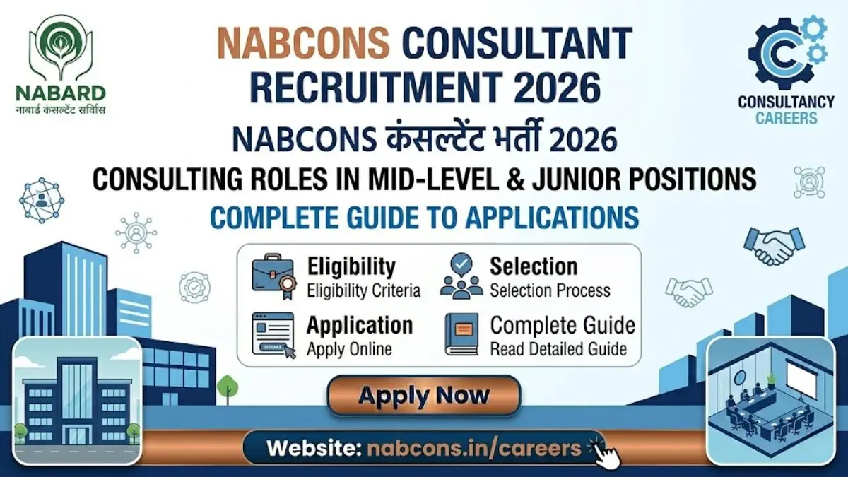 NABCONS Consultant Recruitment 2026