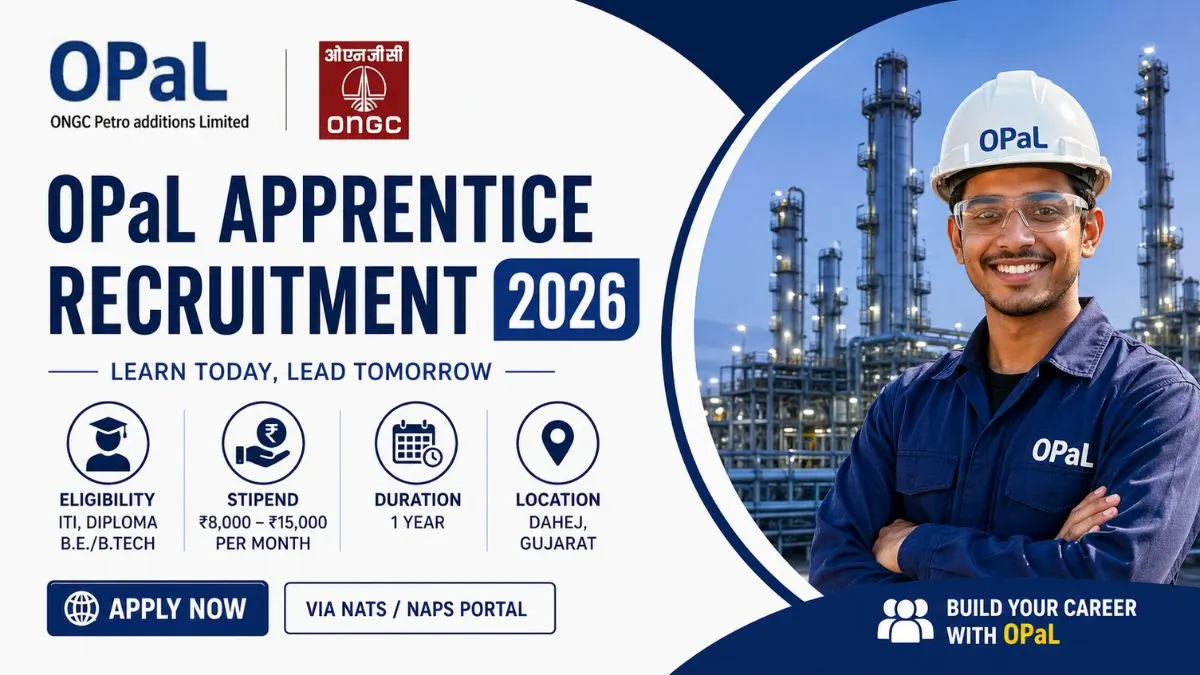 OPaL Apprentice Recruitment 2026