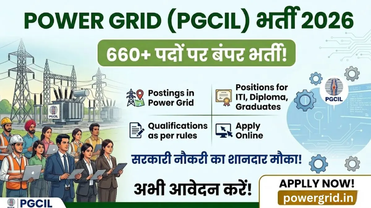 PGCIL Recruitment 2026