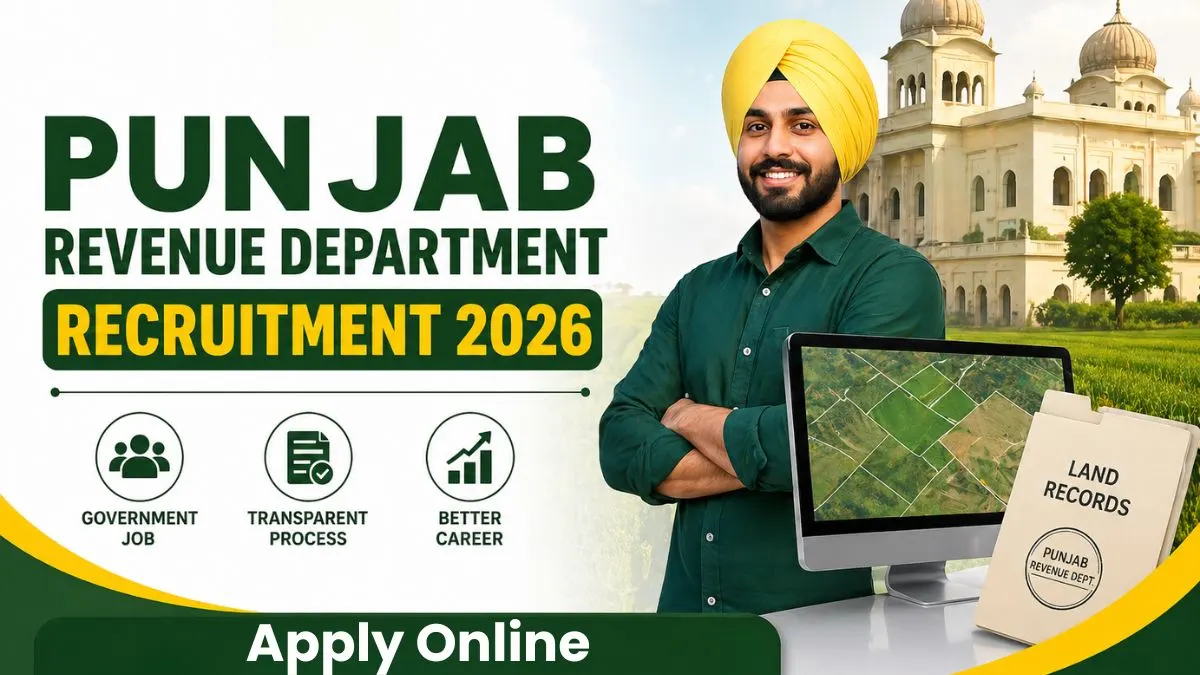 Punjab Revenue Department Recruitment 2026