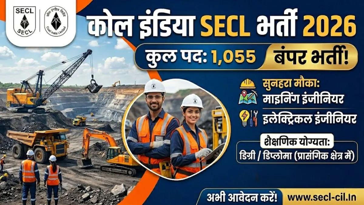 SECL Recruitment 2026