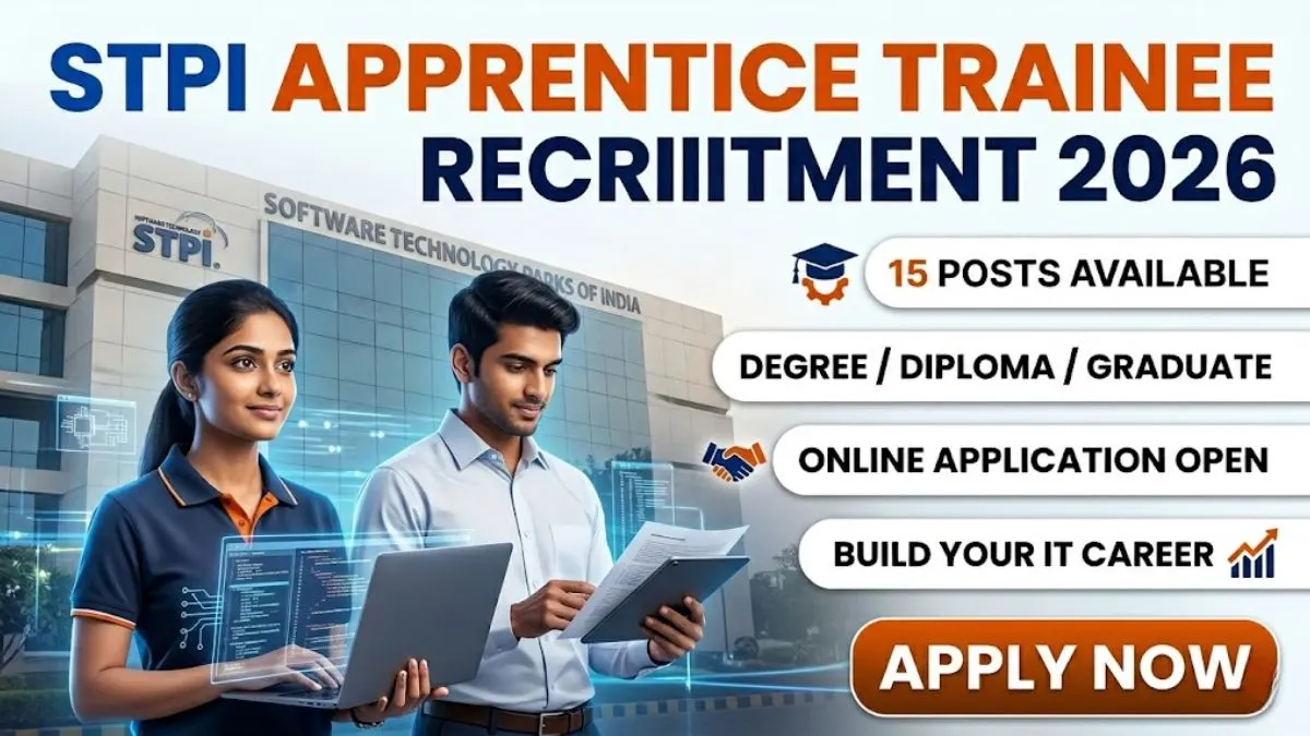 STPI Apprentice Trainee Recruitment 2026