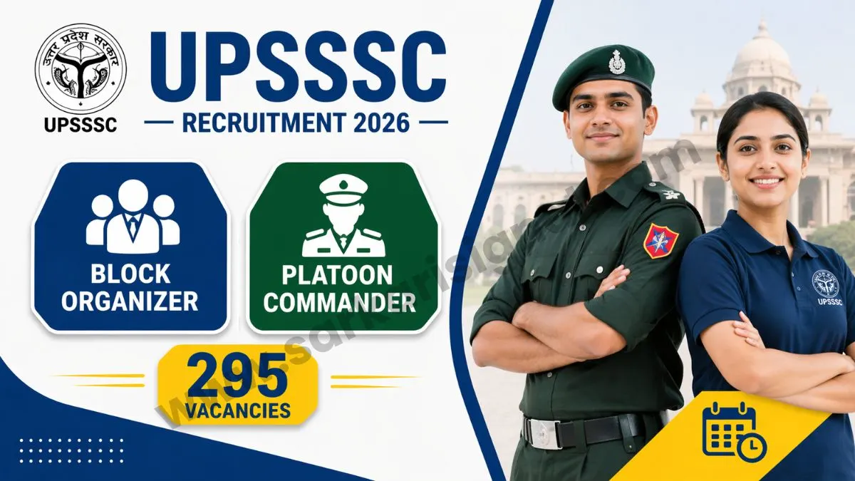 UPSSSC Recruitment 2026
