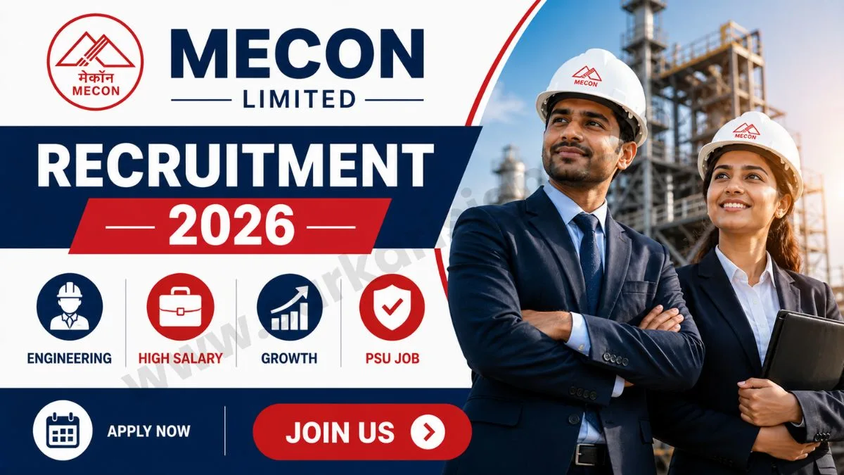 MECON Experienced Professionals Recruitment 2026
