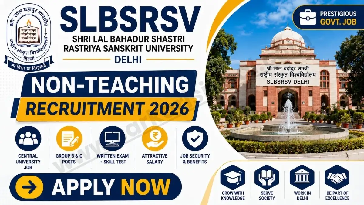 SLBSRSV Delhi Non-Teaching