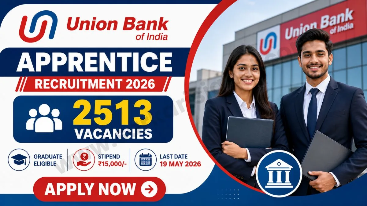 Union Bank of India Apprentice Recruitment 2026