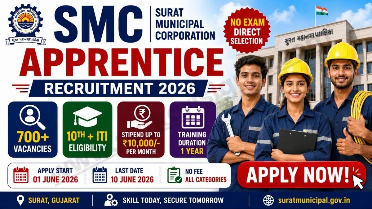 SMC Apprentice Recruitment 2026