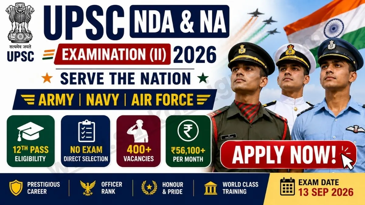 UPSC NDA and NA II Examination 2026