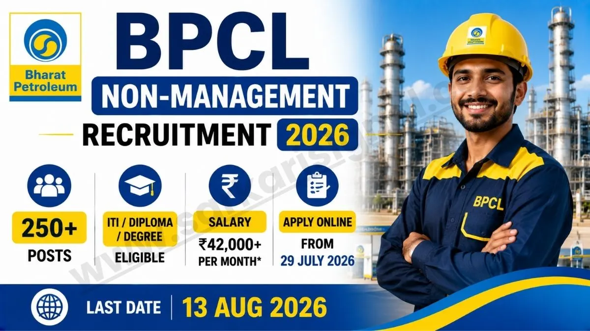 BPCL Non-Management Recruitment 2026