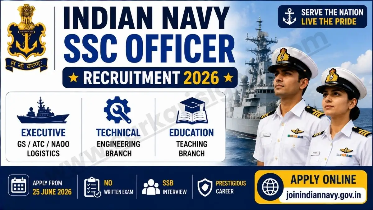 Indian Navy SSC Officer Recruitment 2026