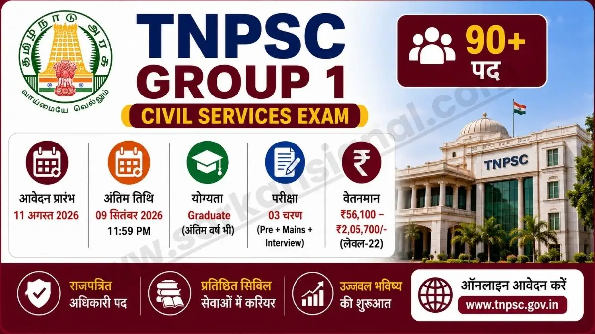 TNPSC Civil Services Exam 2026
