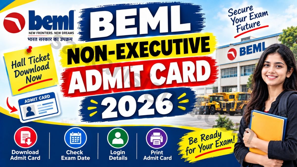 BEML Non-Executive Admit Card 2026