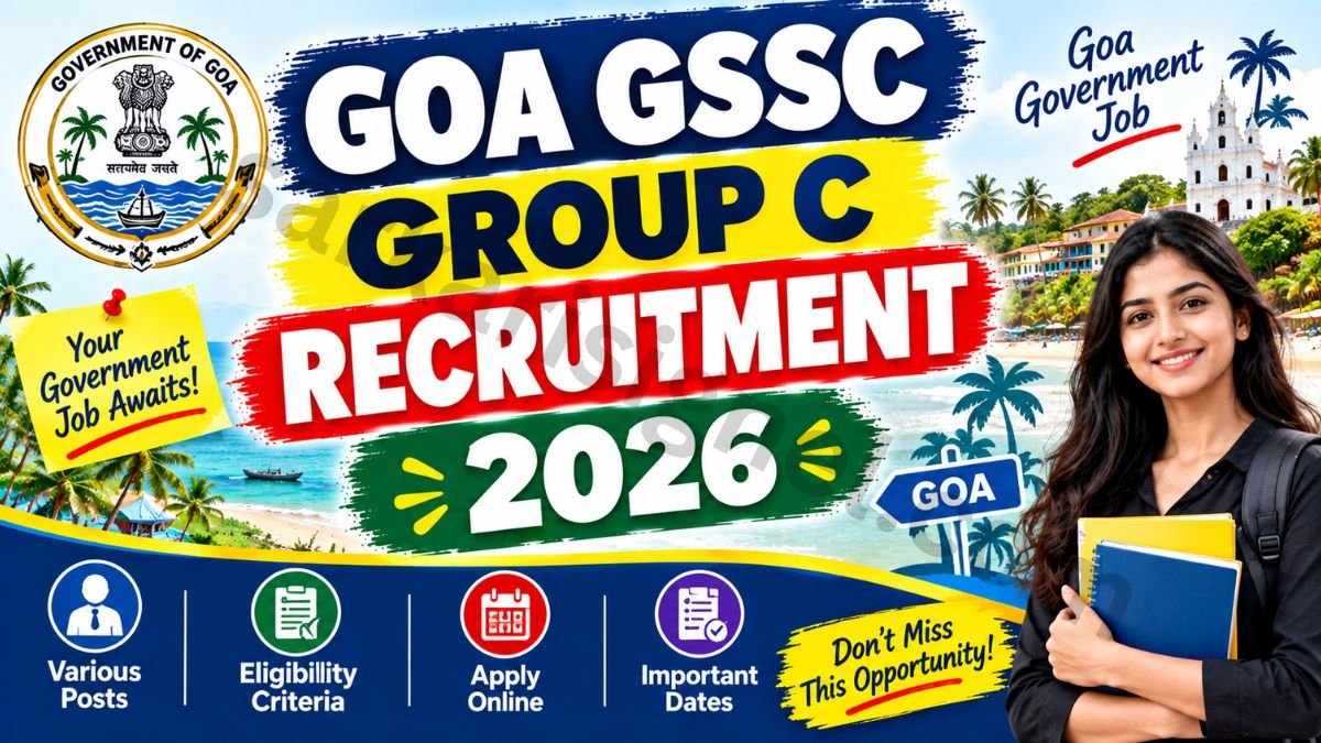 Goa GSSC Group C Recruitment 2026
