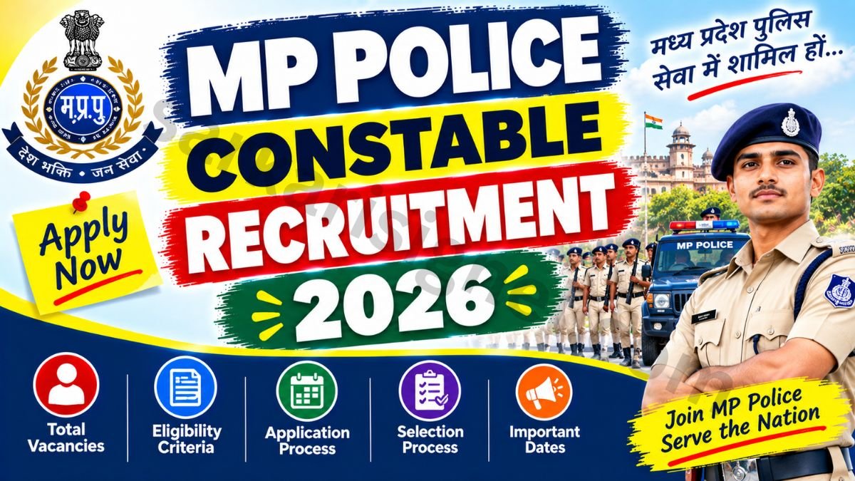 MP Police Constable Recruitment 2026