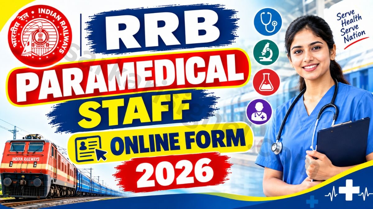 RRB Paramedical Staff Online Form 2026