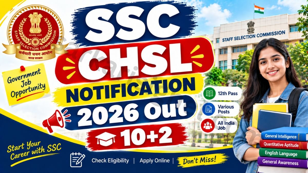 SSC CHSL Notification 2026