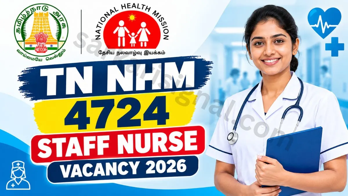 TN NHM 4724 Staff Nurse Vacancy 2026