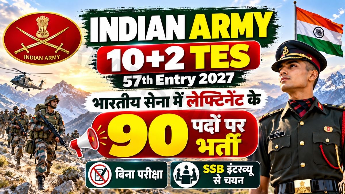 Indian Army 10+2 TES 57th Entry 2027