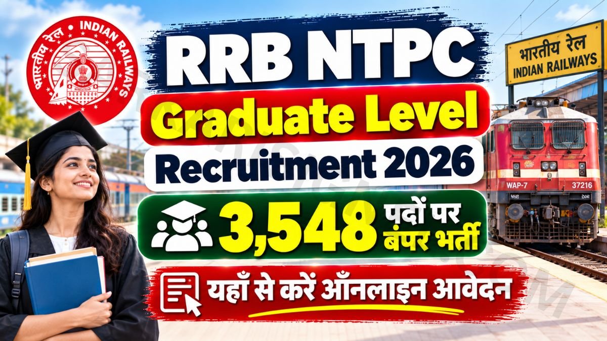 RRB NTPC Graduate Level Recruitment 2026