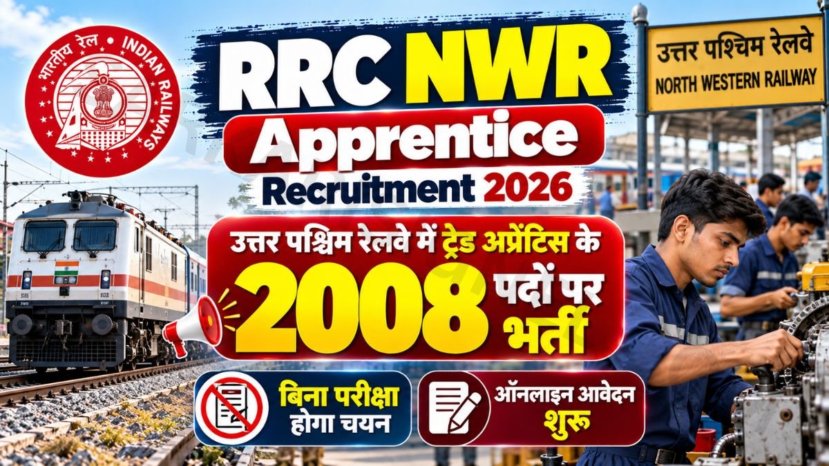 RRC NWR Apprentice Recruitment 2026